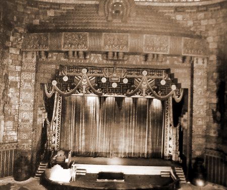 Fisher Theatre - The Original Mayan Decor (newer photo)